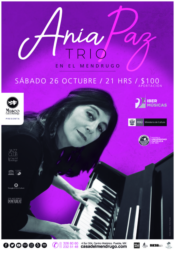 Ania Paz Trio en La Casa del Mendrugo - ANIA PAZ